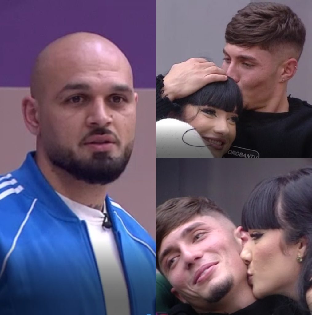 Dorobanțu și Teodora se pupă sub ochii lui Robi! „Ia uite!”. Aflați ce reacție are concurentul în…