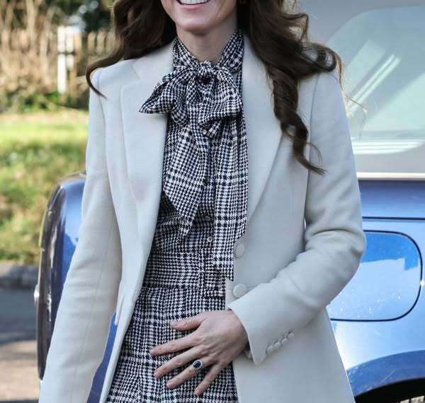 SULLY, WALES - JANUARY 30: Catherine, Princess of Wales visits TA Hafan, a children's hospice based in Sully, near Cardiff, which supports families in Wales to ensure that children with life-shortening conditions live fulfilling lives, on January 30, 2025 in Sully, Wales. During her visit to South Wales, The Princess of Wales she highlighted the work of longstanding organisations that prioritise community at their core. The Princesses focus was on the wellbeing of children and families, as well as celebra