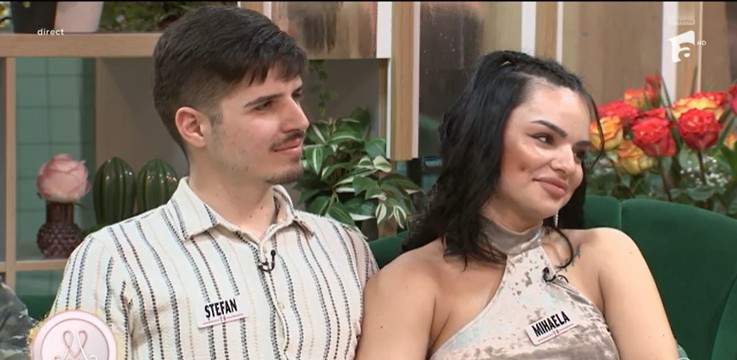 Mihaela și Ștefan de la Mireasa au sărbătorit o lună de relație, iar concurentul a pregătit o surpriză deosebită pentru iubita sa