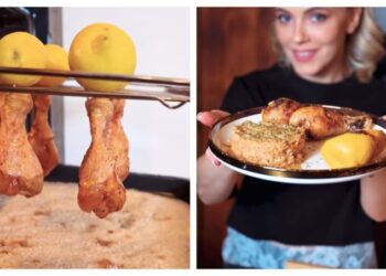 Andreea Ibacka dezvăluie rețeta ei de ciocănele de pui marinate cu lămâie: „Au o aromă deosebită!”
