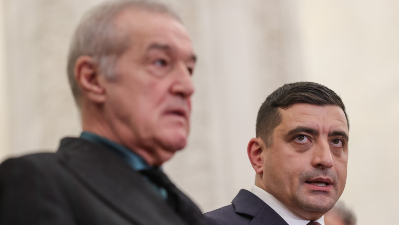 Gigi Becali, sprijin moral pentru George Simion, după eșecul de la prezidențiale: ”Am venit să consolăm băiatul”