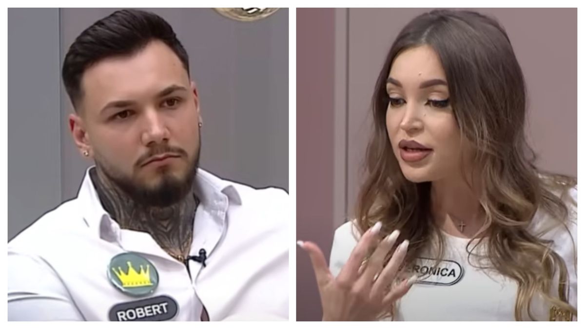 Derapaj verbal între Veronica și Robert: „Nu-mi vorbești cu ‘Alo’! Du-te și vorbește în copac!” Cearta dintre concurenții de la Casa Iubirii a degenerat în replici jignitoare