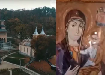 Icoanele care ”plâng” an de an, în același loc și perioadă. Ce se petrece la mănăstirea din România