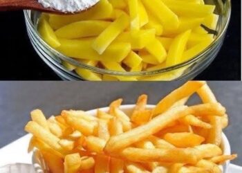 Nu trebuie să mergem la McDonald’s. Cum puteți pregăti acasă cartofi prăjiți delicioși!