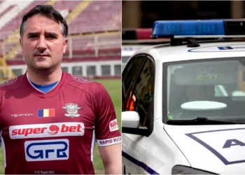 Incident grav în București! Fostul căpitan al Rapidului, implicat într-un accident rutier. Alcooltestul a indicat un rezultat îngrijorător