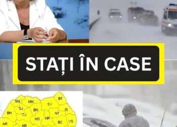 Alertă mare la ANM. Evitați deplasările, stați în case. Zonele afectate