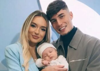 Naomi și Dorobanțu, prima apariție alături de bebelușul lor: „Avem copil”