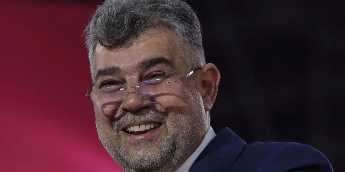 Marcel Ciolacu la Congresul PSD