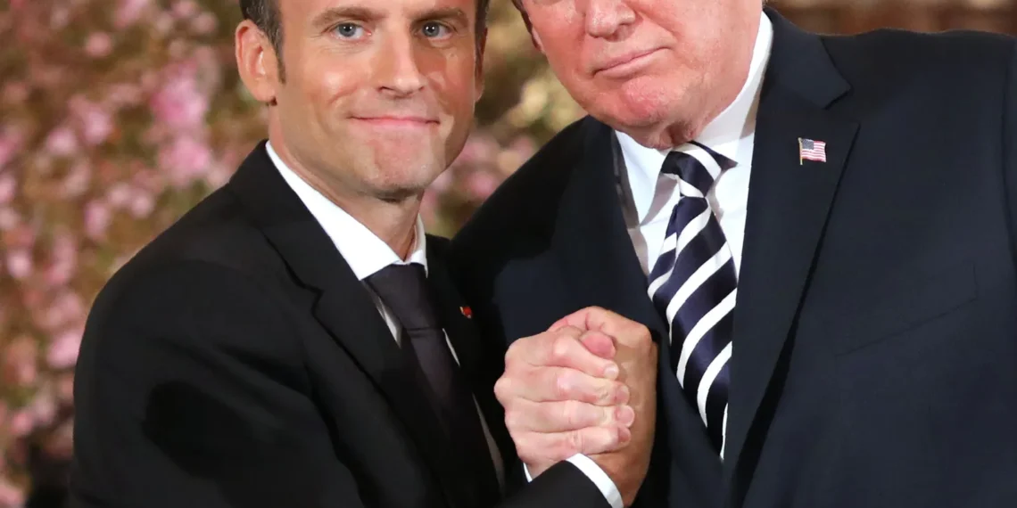 Political Scene Macron