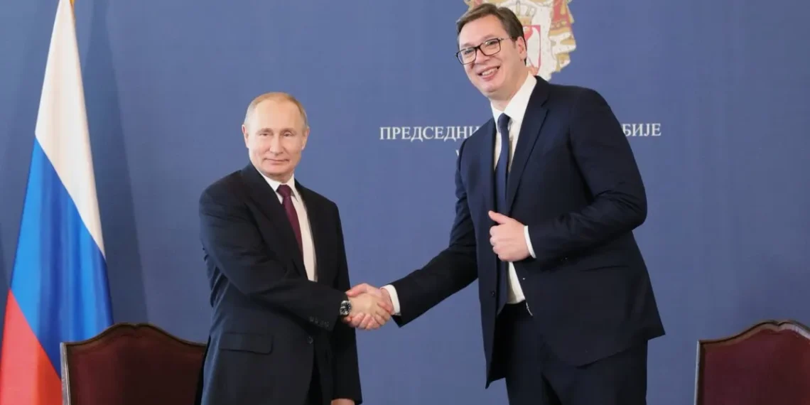 Presedintele serbiei vucic vladimir putin