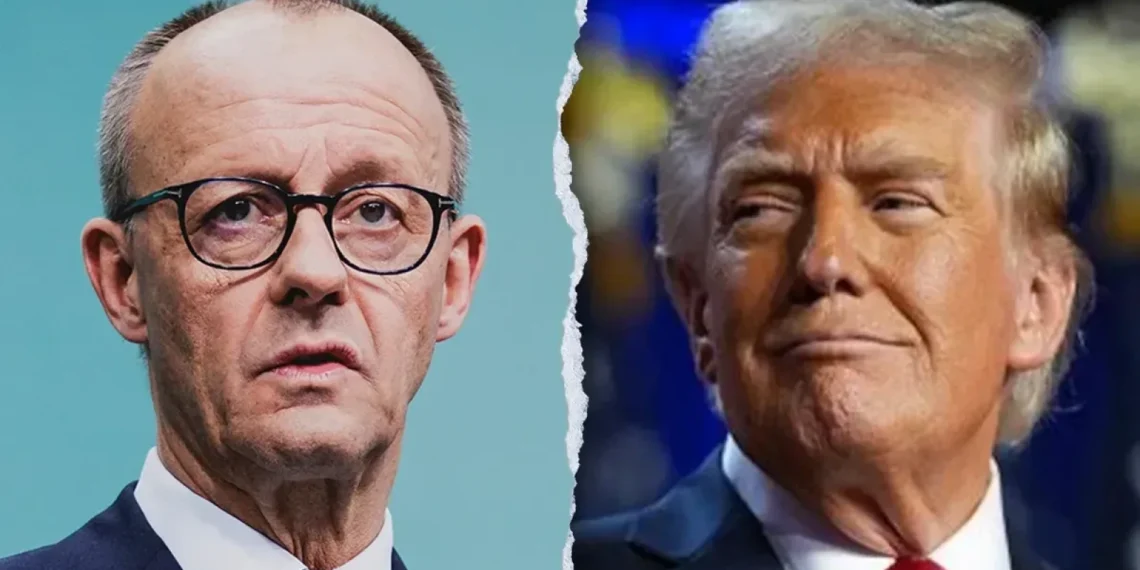 Friedrich merz donald trump j72xv
