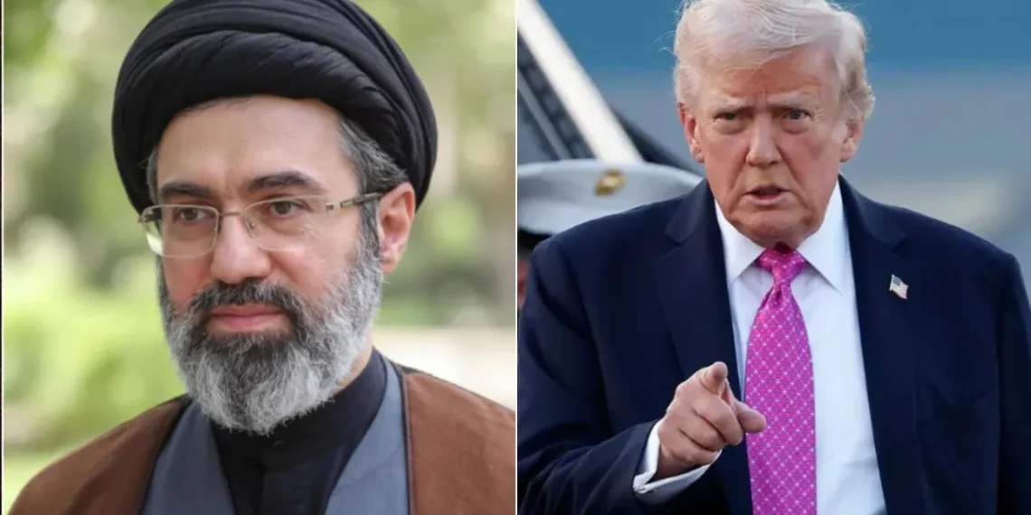 Mojtana khamenei trump