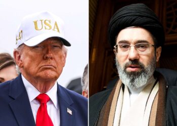 Donald Trump during a dignified transfer at Dover Air Force Base Mojtaba Khamenei 030926 44da625847574d6c80fa09dd84be2880