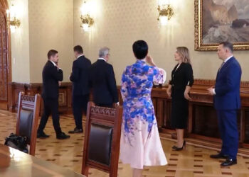 INCIDENT la Cotroceni! Delia Dinu a cerut delegației AUR să se ridice de la masă pentru că au…